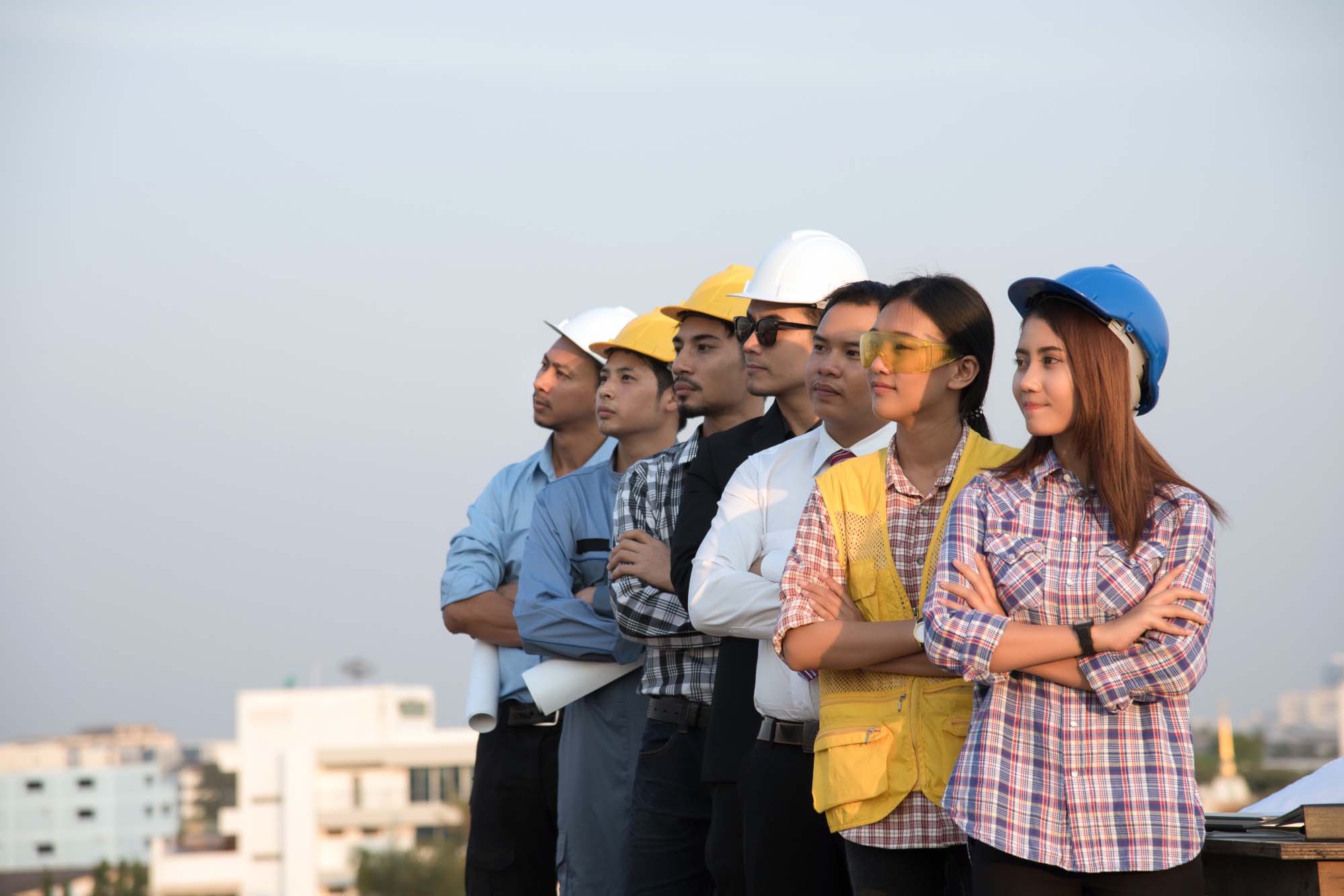Trabajadores de distintos rubros